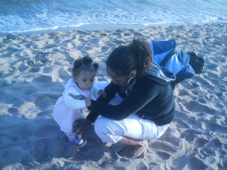 a la plage